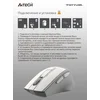 Мышь A4Tech Fstyler FG30S белый/серый оптическая (2000dpi) silent беспроводная USB (6but) Мышь A4Tech Fstyler FG30S белый/серый оптическая (2000dpi) silent беспроводная USB (6but)
